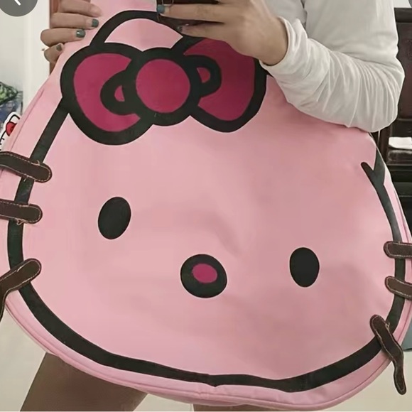Sanrio Handbags - Sanrio Hello Kitty Large Capacity Shoulder Bag, Kawaii Women's Daily Use Bag.